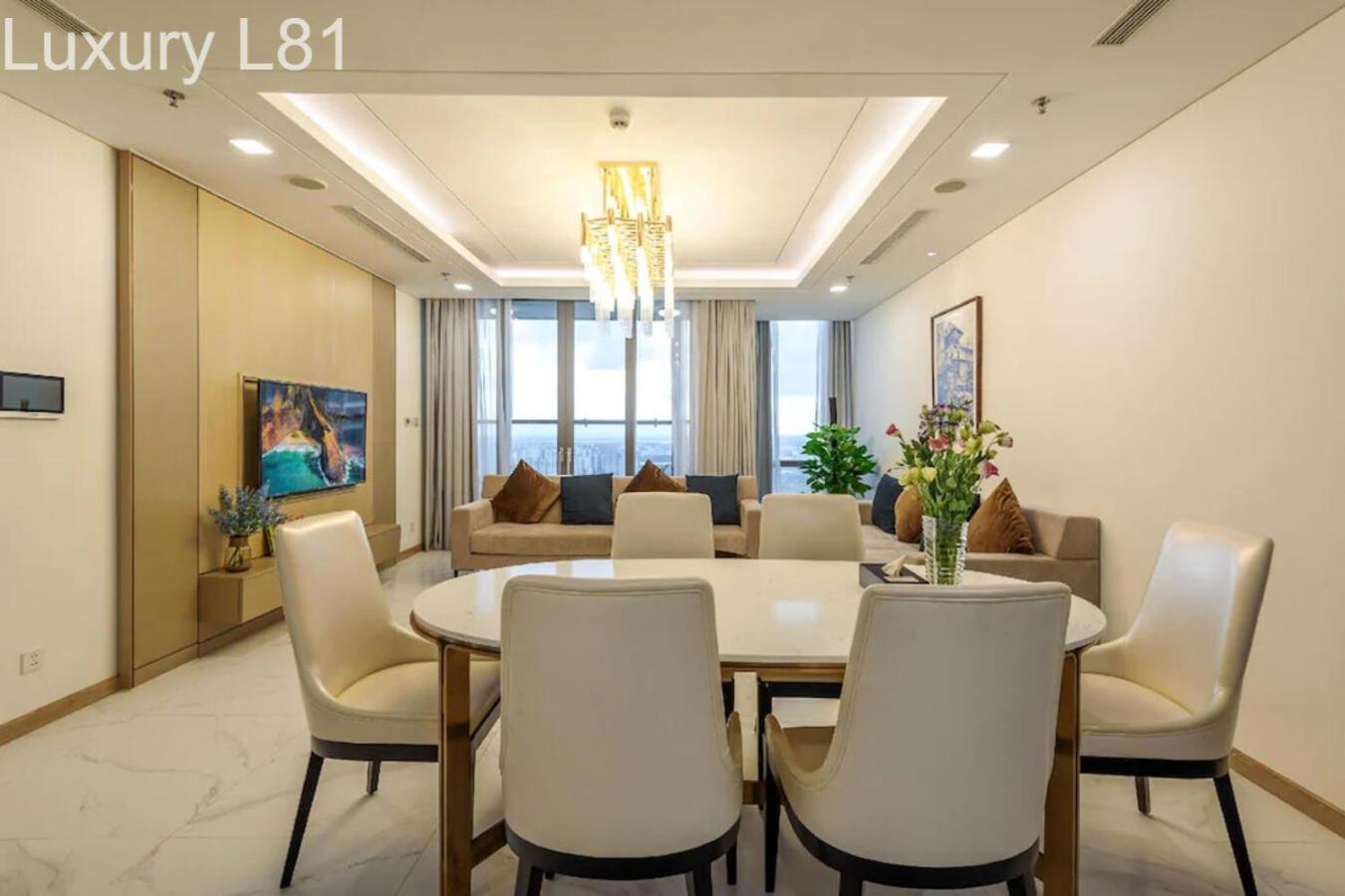 Angia Luxury Apartment Inside Landmark 81 Tower הו צ'י מין סיטי מראה חיצוני תמונה