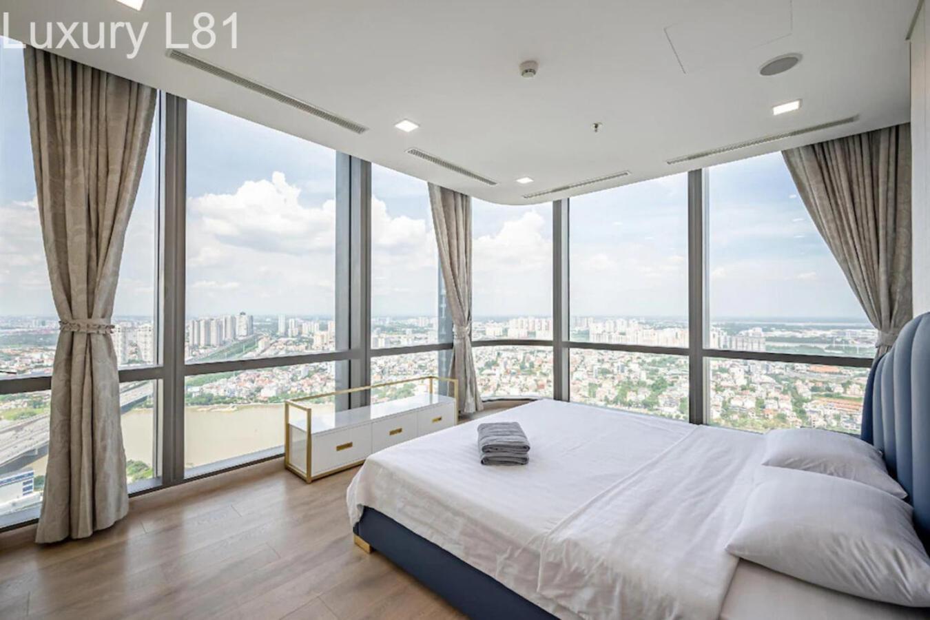 Angia Luxury Apartment Inside Landmark 81 Tower הו צ'י מין סיטי מראה חיצוני תמונה