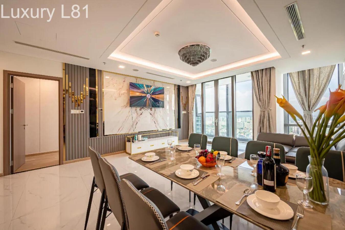 Angia Luxury Apartment Inside Landmark 81 Tower הו צ'י מין סיטי מראה חיצוני תמונה