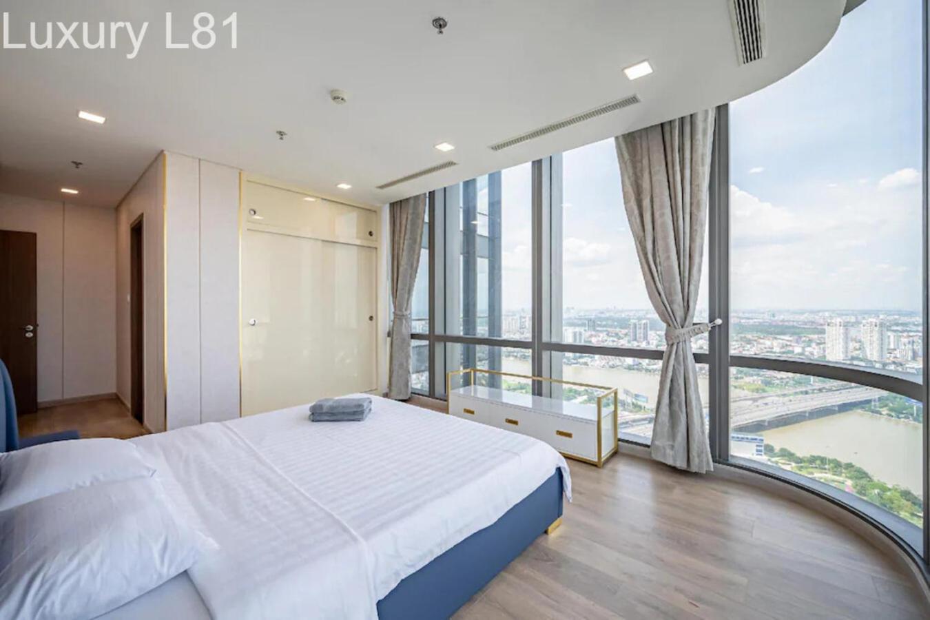 Angia Luxury Apartment Inside Landmark 81 Tower הו צ'י מין סיטי מראה חיצוני תמונה