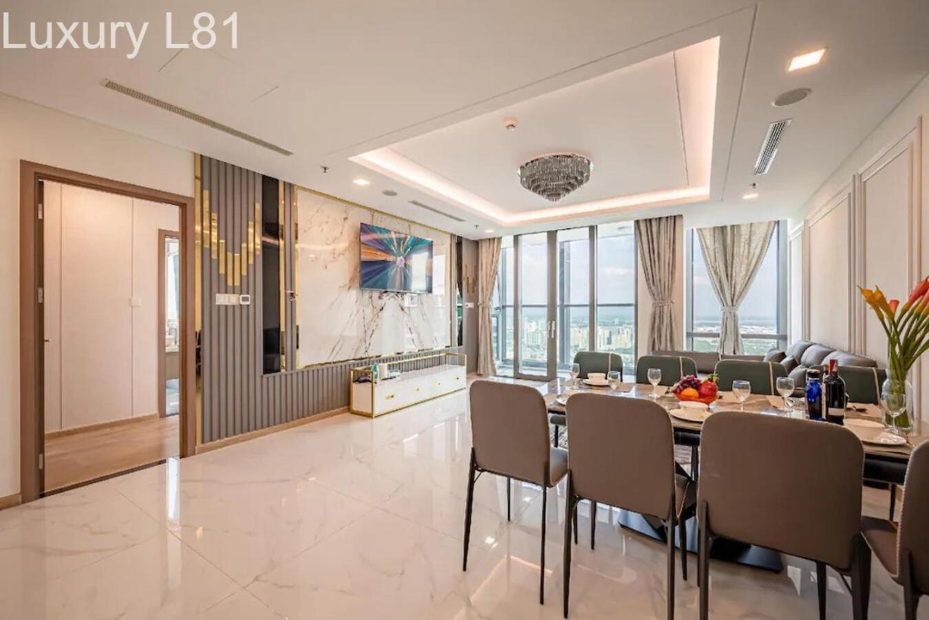 Angia Luxury Apartment Inside Landmark 81 Tower הו צ'י מין סיטי מראה חיצוני תמונה